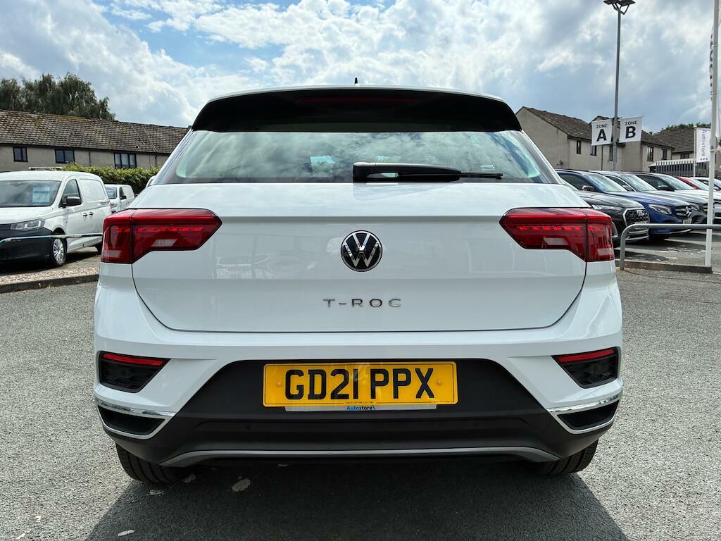 Volkswagen T-Roc 1.0 Tsi Se Suv Euro 6 Ss 110 White #5