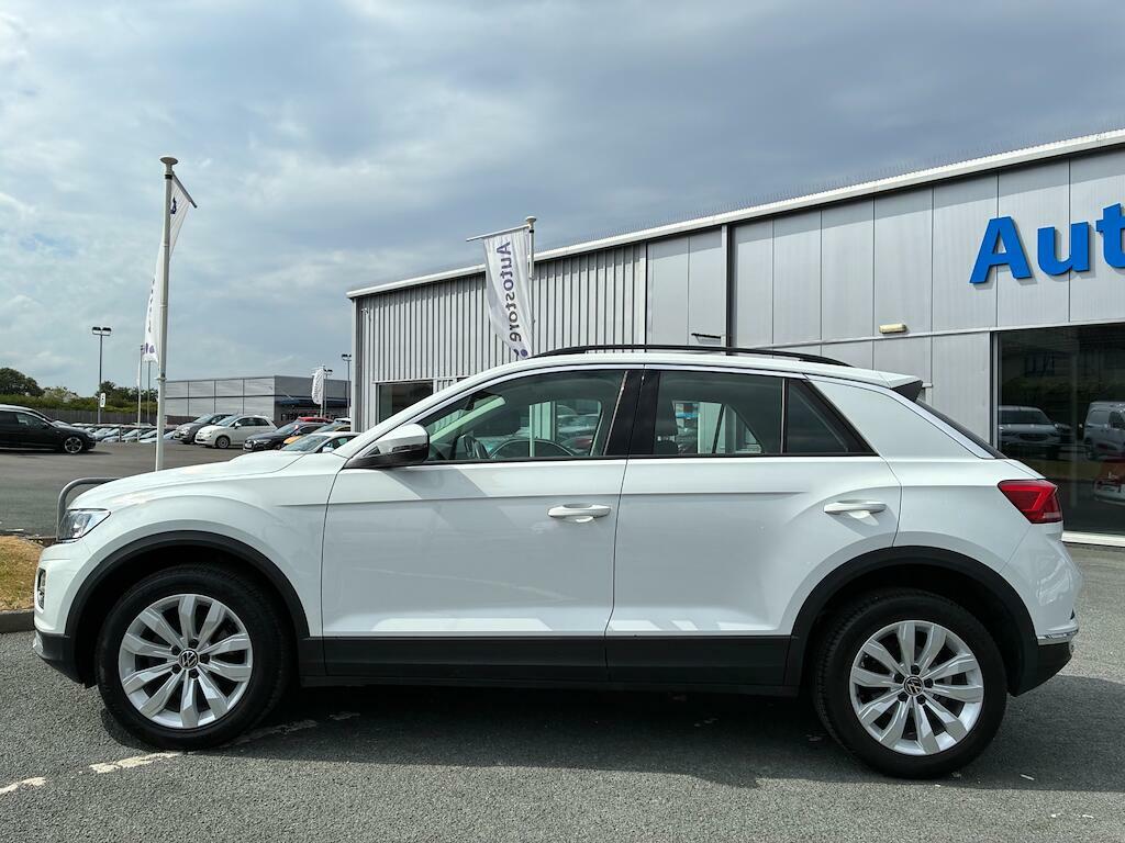 Volkswagen T-Roc 1.0 Tsi Se Suv Euro 6 Ss 110 White #3