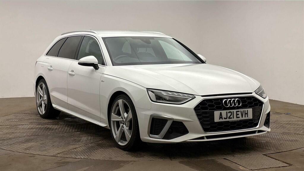 Audi A4 Avant S Line White