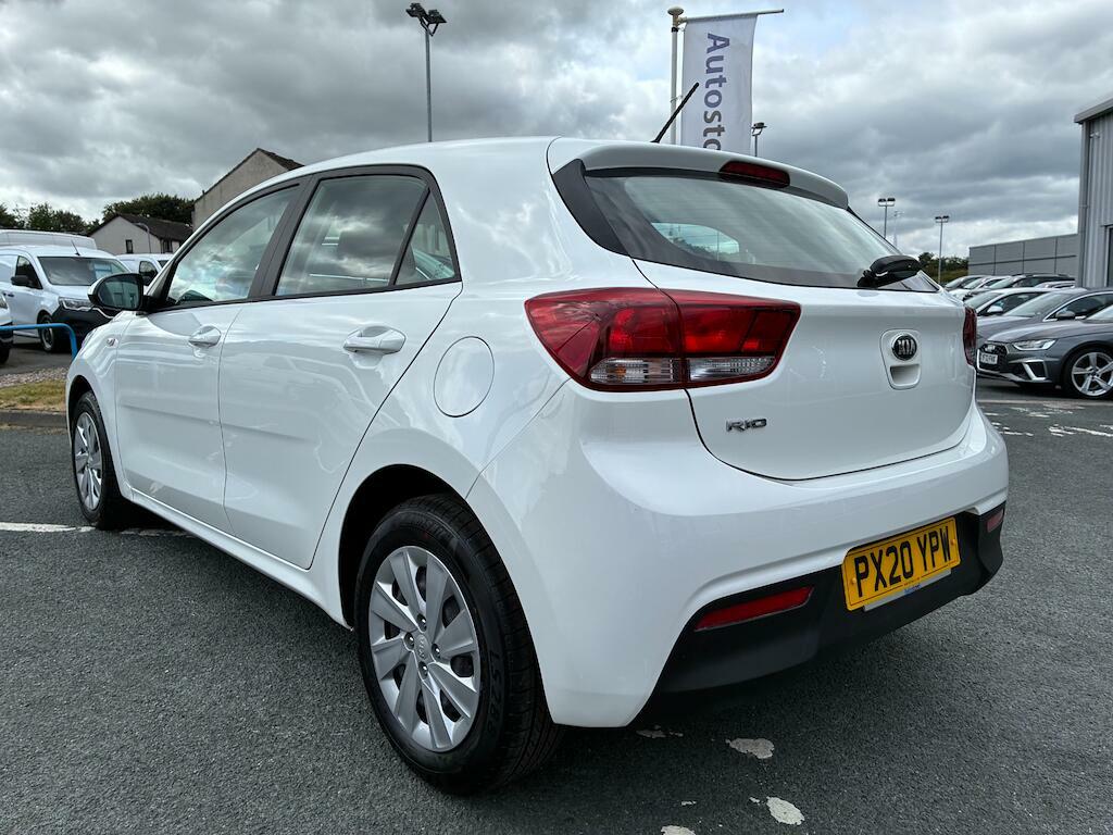 Kia RIO 1 White #4