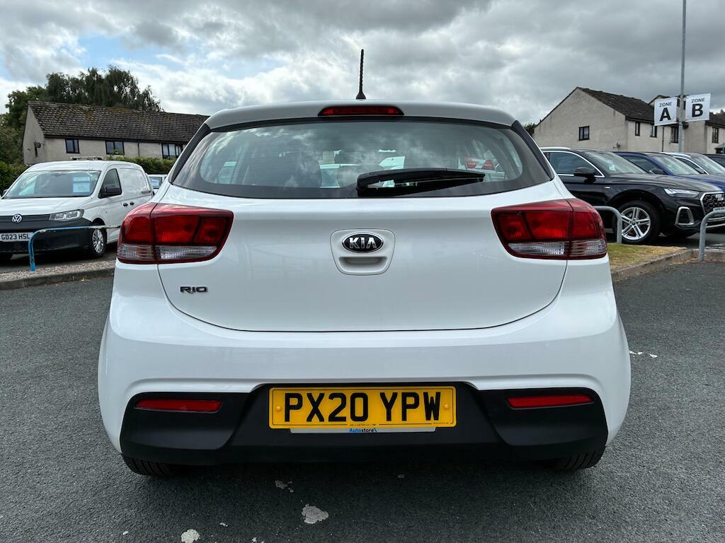 Kia RIO 1 White #5