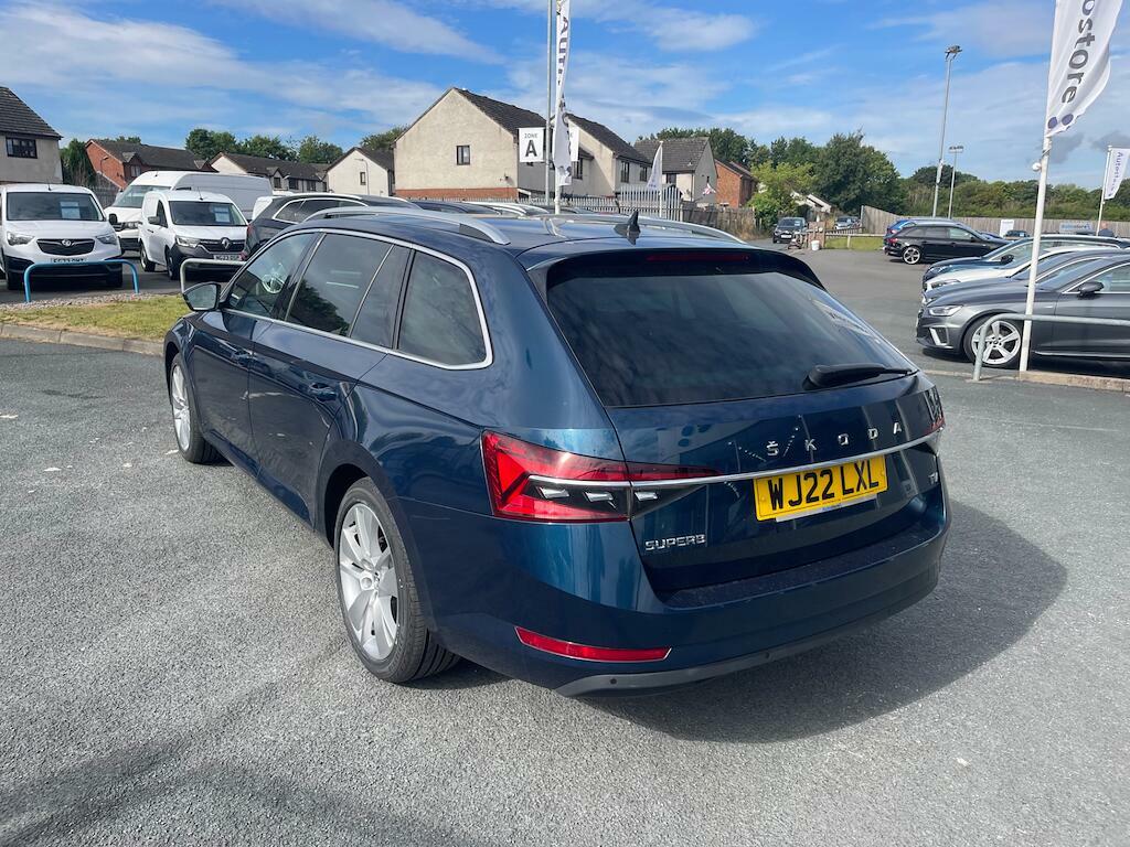 Skoda Superb Se L Blue #2