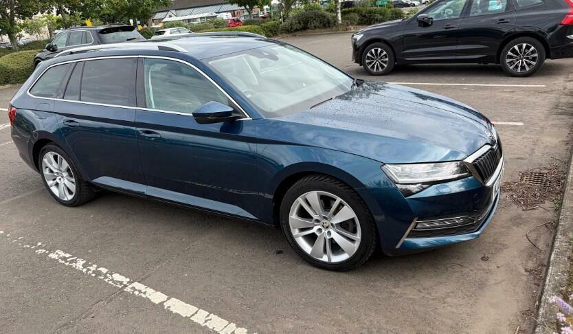 Skoda Superb Se L Blue