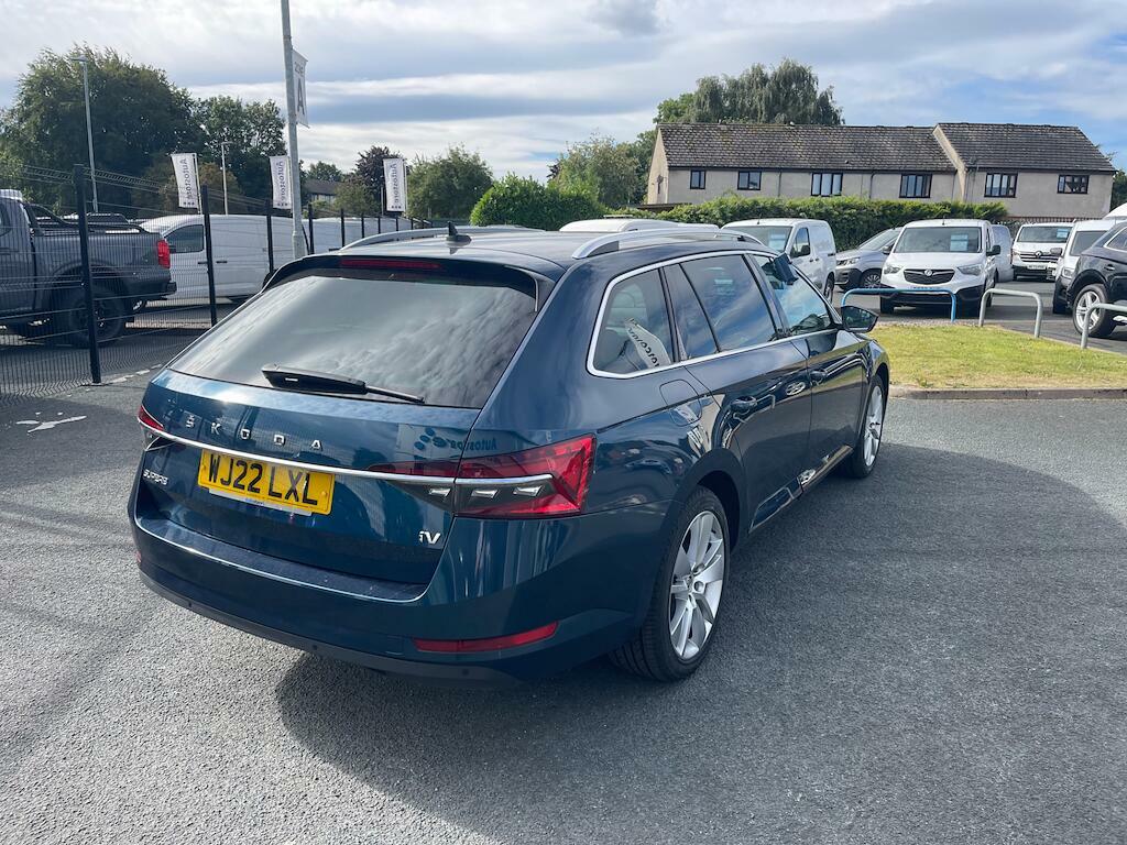Skoda Superb Se L Blue #3