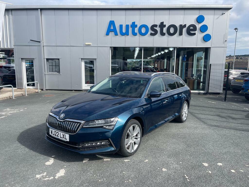 Skoda Superb Se L Blue