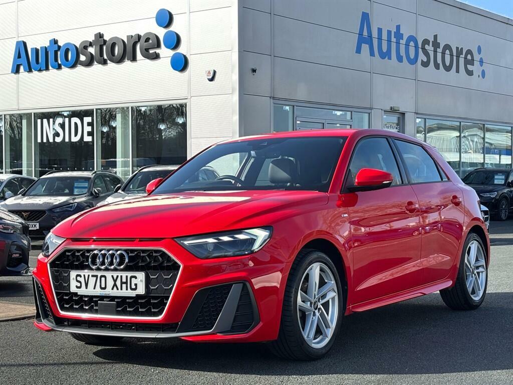 Audi A1 S Line Red