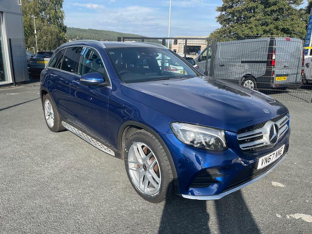 Mercedes-Benz GLC Class Amg Line Blue #4
