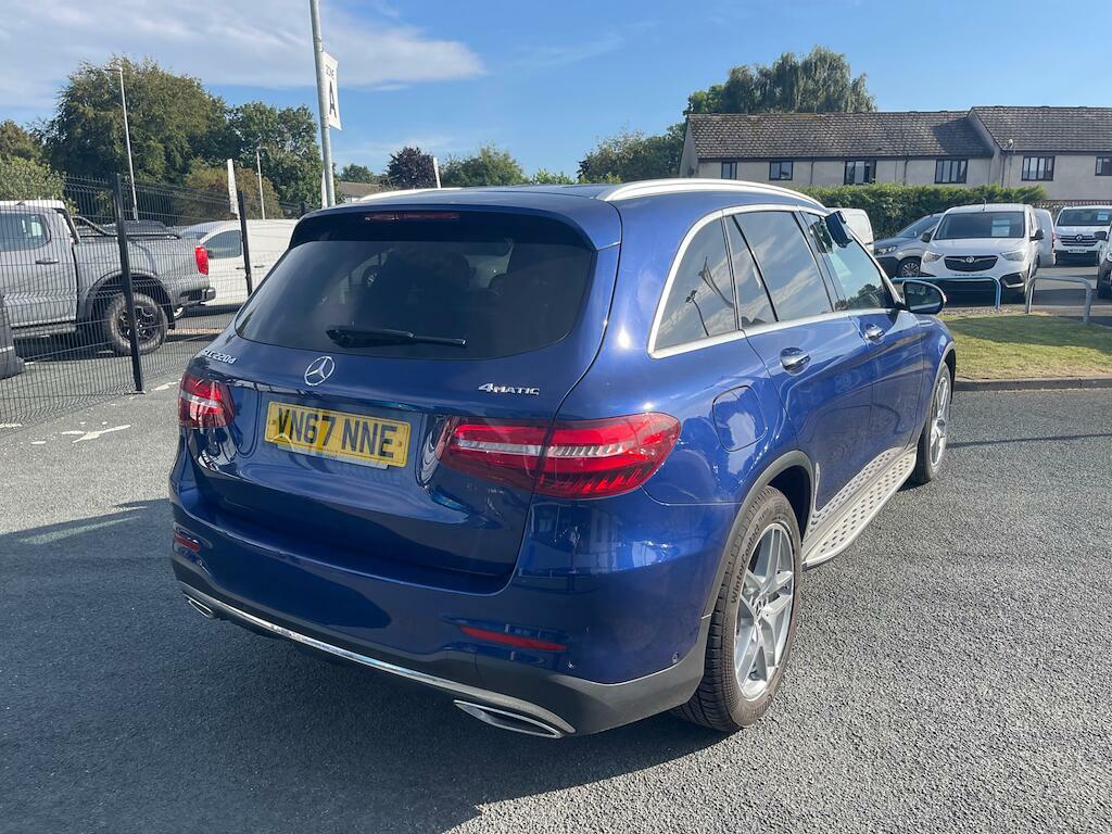 Mercedes-Benz GLC Class Amg Line Blue #3