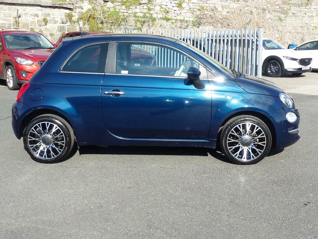 Fiat 500 Top Blue #3