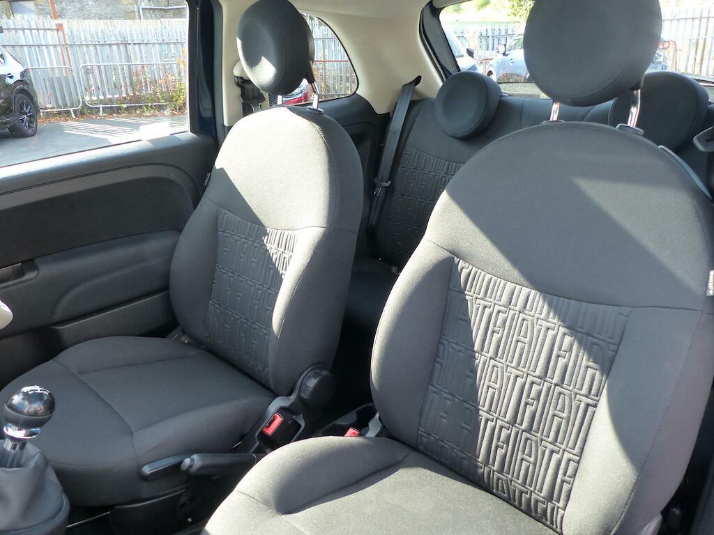 Fiat 500 Top Blue #6