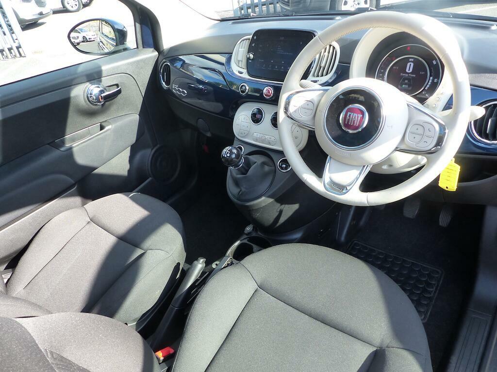 Fiat 500 Top Blue #4
