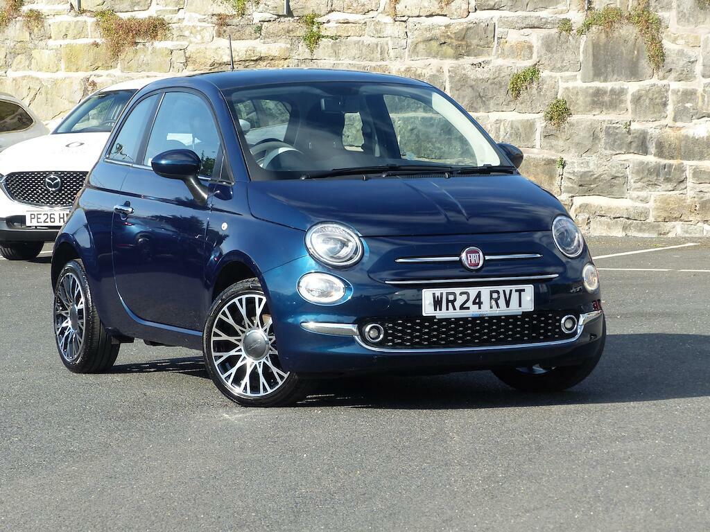 Fiat 500 Top Blue
