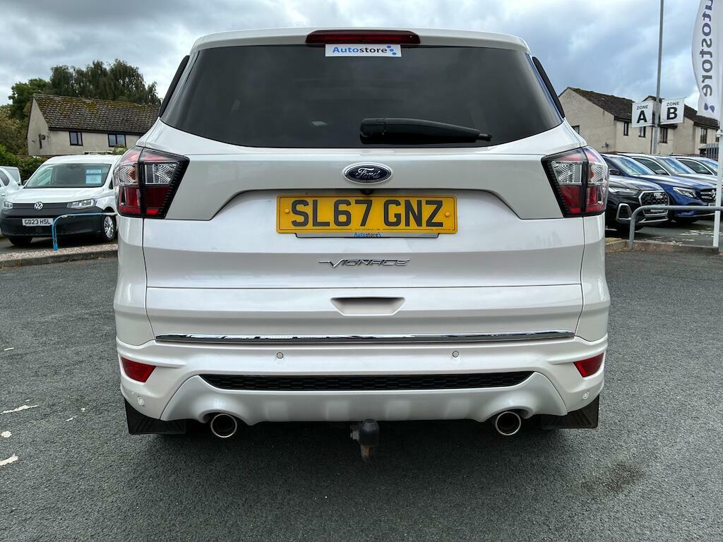 Ford Kuga 2.0 Tdci Vignale Awd Euro 6 Ss SL67GNZ White #5