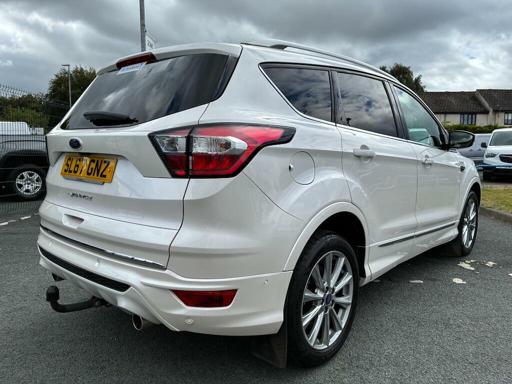 Ford Kuga 2.0 Tdci Vignale Awd Euro 6 Ss SL67GNZ White #6
