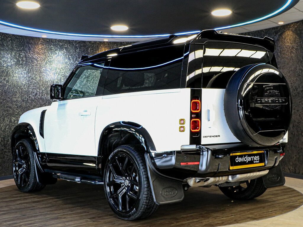 Land Rover Defender 90 D250 Mhev X-dynamic Hse NX24OUO White #6