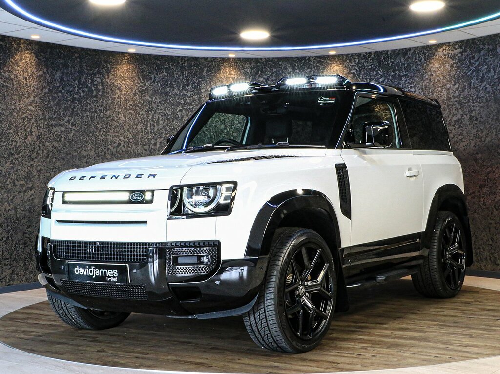 Land Rover Defender 90 D250 Mhev X-dynamic Hse NX24OUO White #4