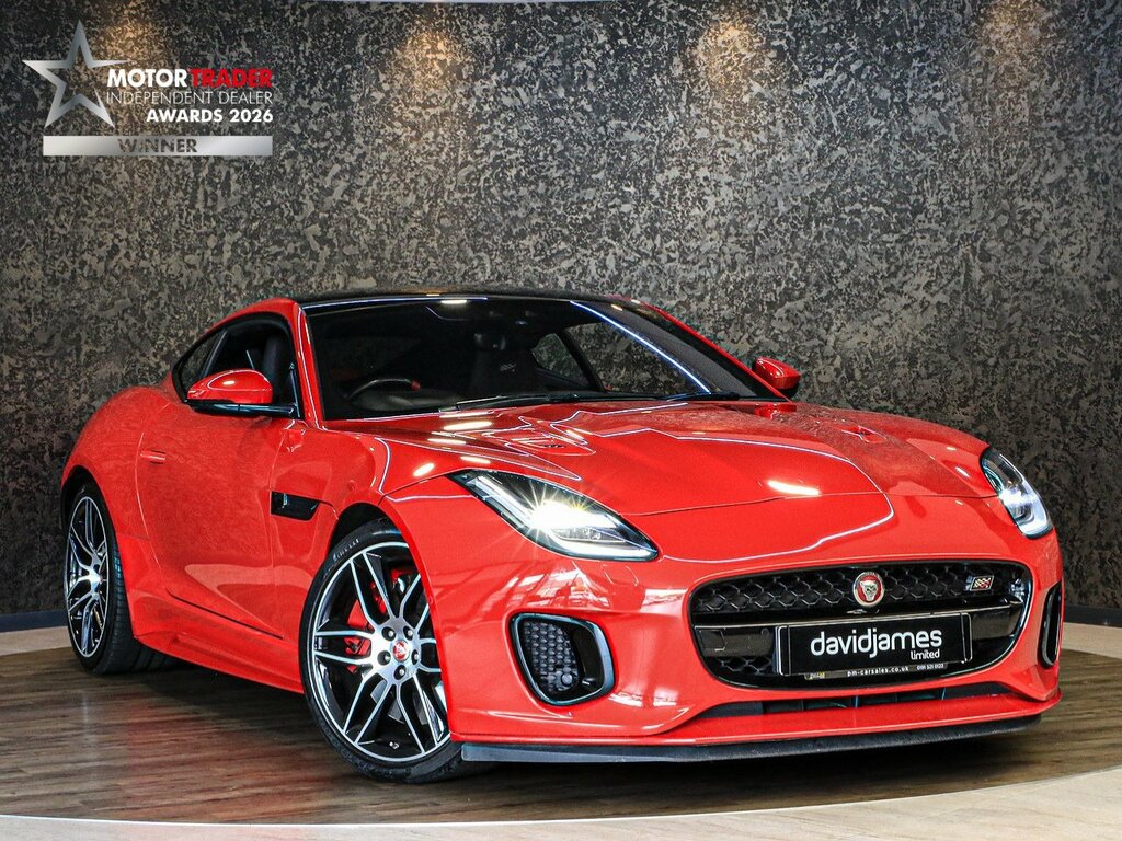 Jaguar F-Type V6 Chequered Flag Red