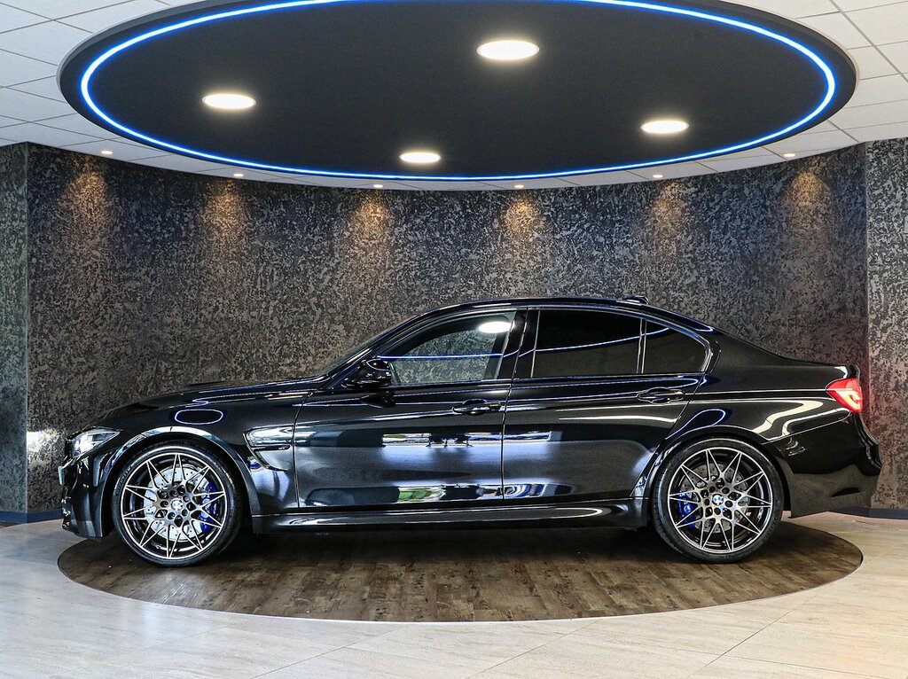 BMW M3 Biturbo Competition FD67LWW Blue #5