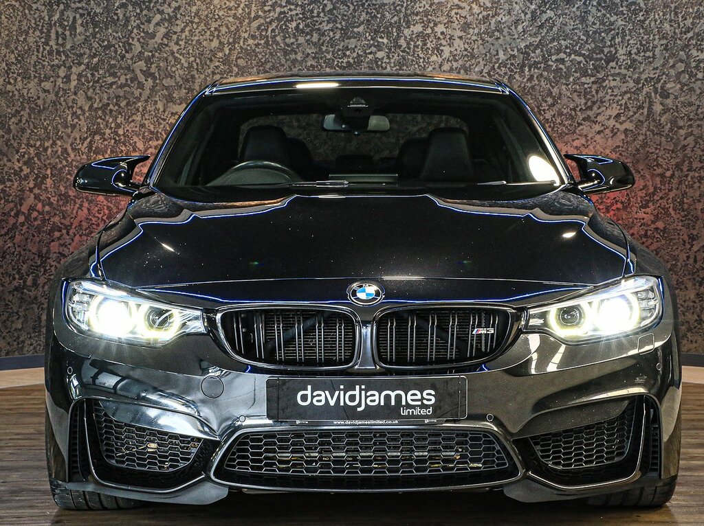 BMW M3 Biturbo Competition FD67LWW Blue #3