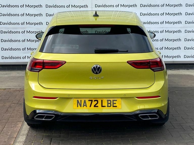 Volkswagen Golf 2.0 Tdi R-line Hatchback Dsg Euro 6 S Yellow #6