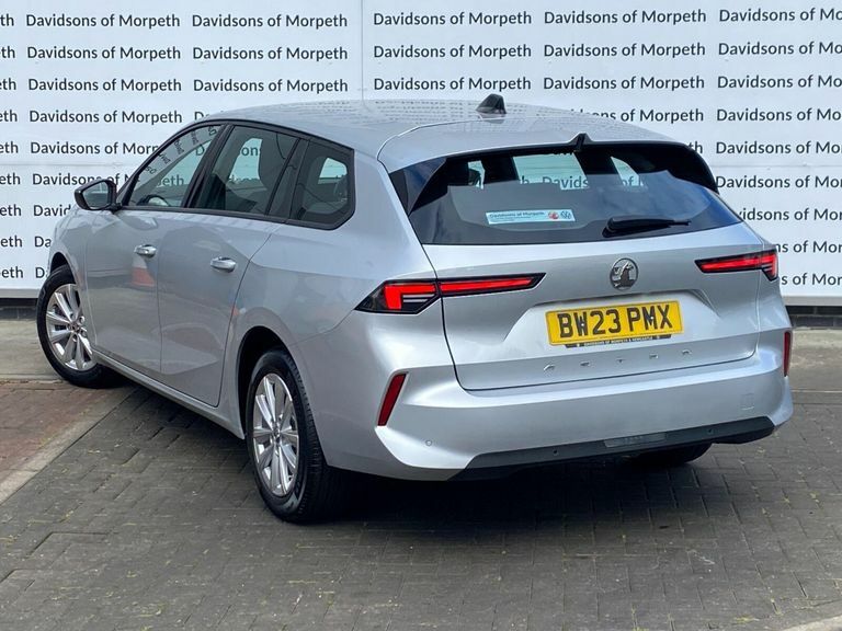 Vauxhall Astra 1.2 Turbo Design Sports Tourer E Silver #4