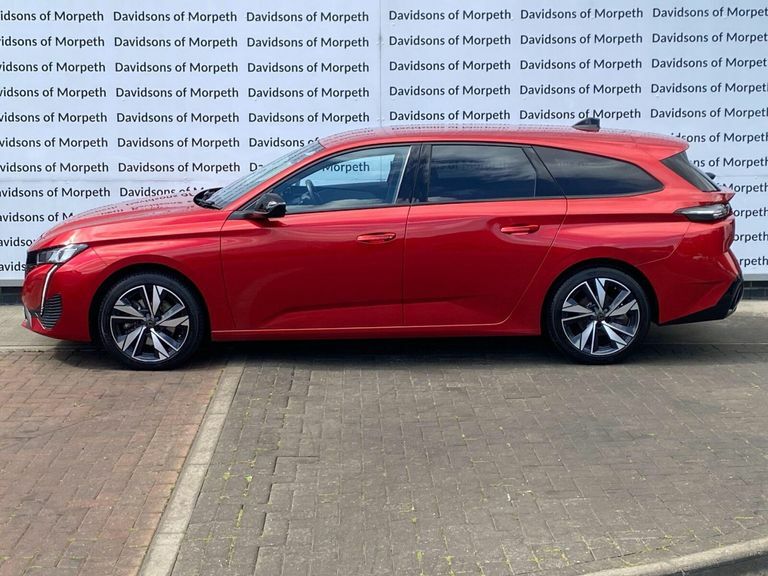 Peugeot 308 1.5 Bluehdi Allure Estate Eat Euro 6 S Red #6