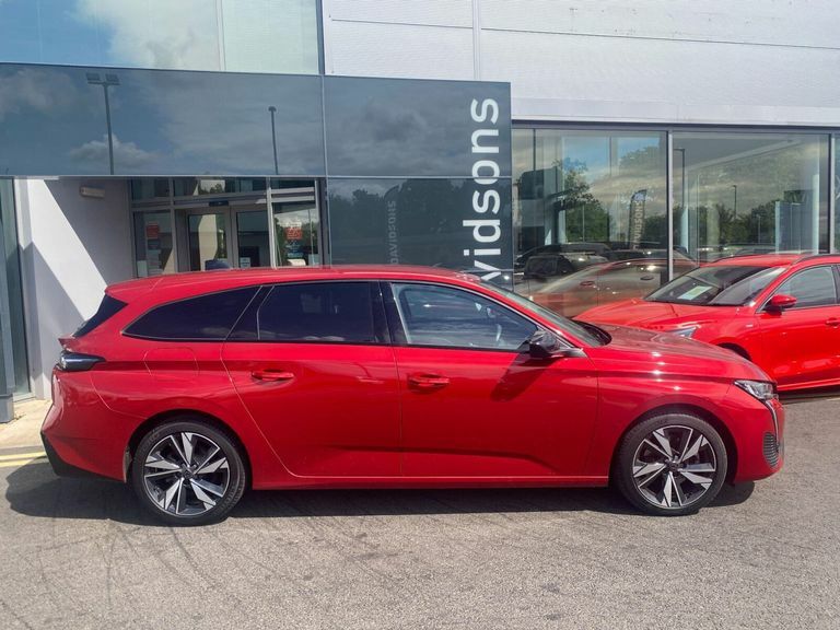 Peugeot 308 1.5 Bluehdi Allure Estate Eat Euro 6 S Red #2