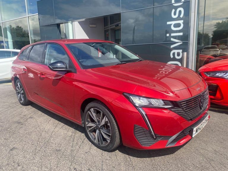 Peugeot 308 1.5 Bluehdi Allure Estate Eat Euro 6 S Red