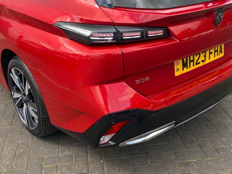 Peugeot 308 1.5 Bluehdi Allure Estate Eat Euro 6 S Red #5