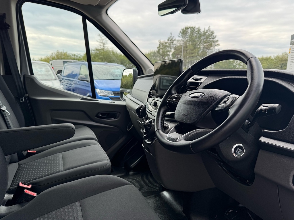Ford Transit Custom Tdci 165Ps 350 Limited L4h3 Rwd Jumbo With 360 Cam WN75GVM Grey #5