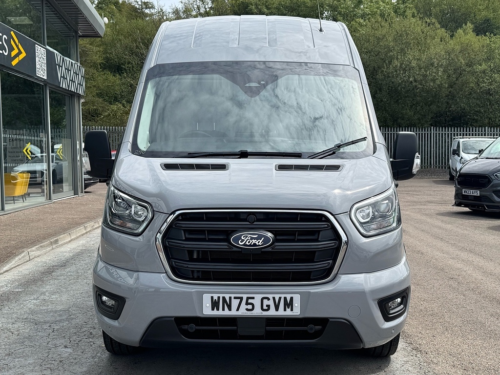 Ford Transit Custom Tdci 165Ps 350 Limited L4h3 Rwd Jumbo With 360 Cam WN75GVM Grey #6