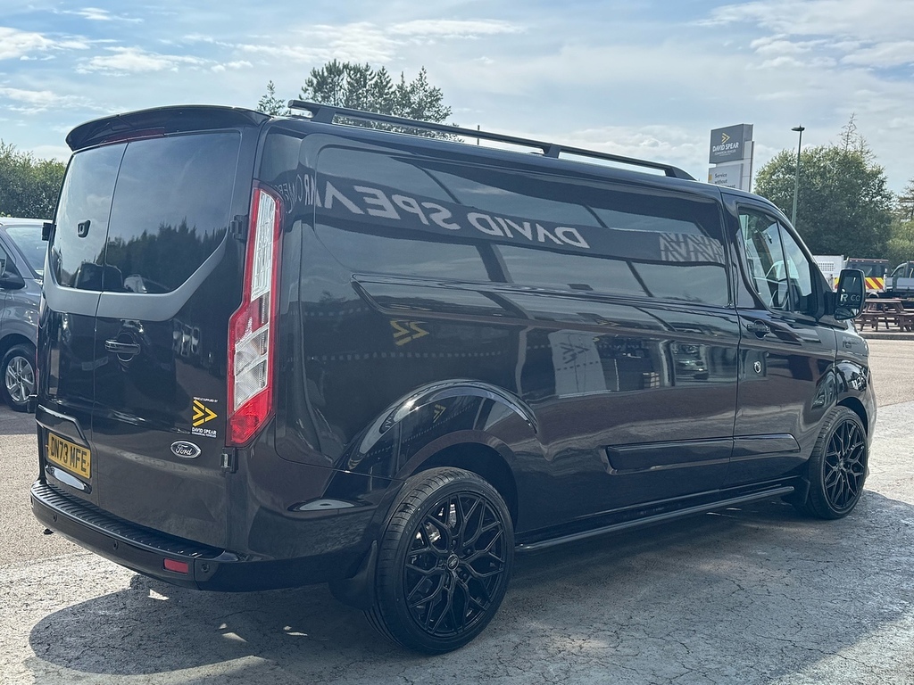 Ford Transit Custom 300 Ecoblue Limited 130Ps L2 Lwb Dscv Exclusive Wi Black #2