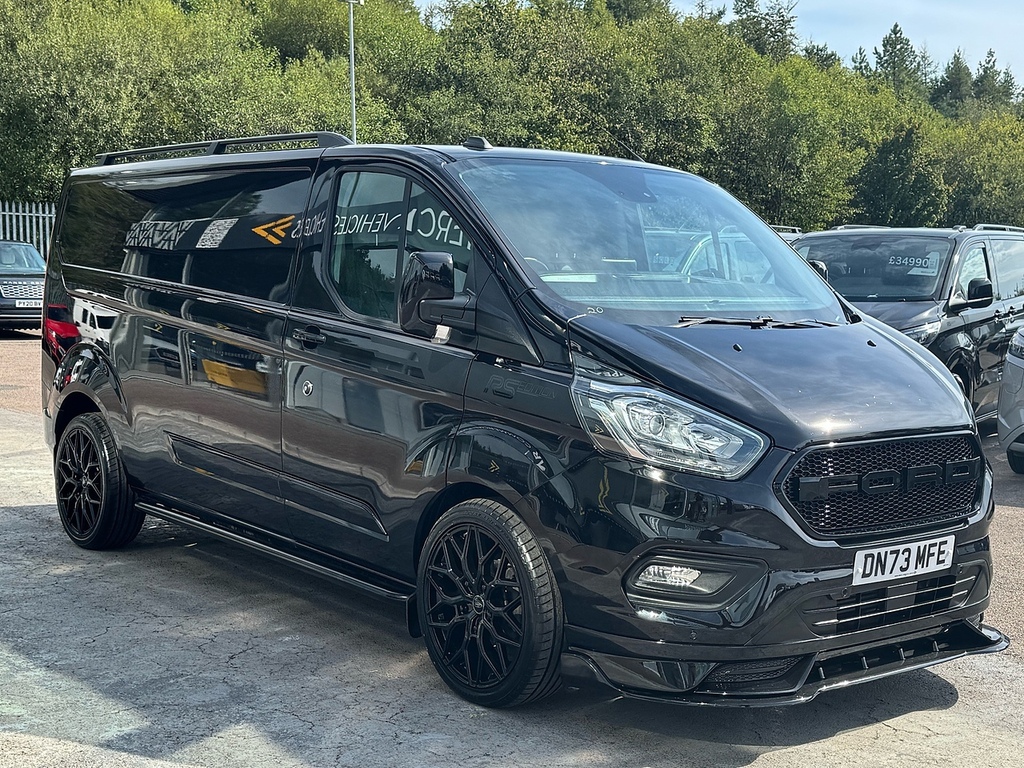 Ford Transit Custom 300 Ecoblue Limited 130Ps L2 Lwb Dscv Exclusive Wi Black #3