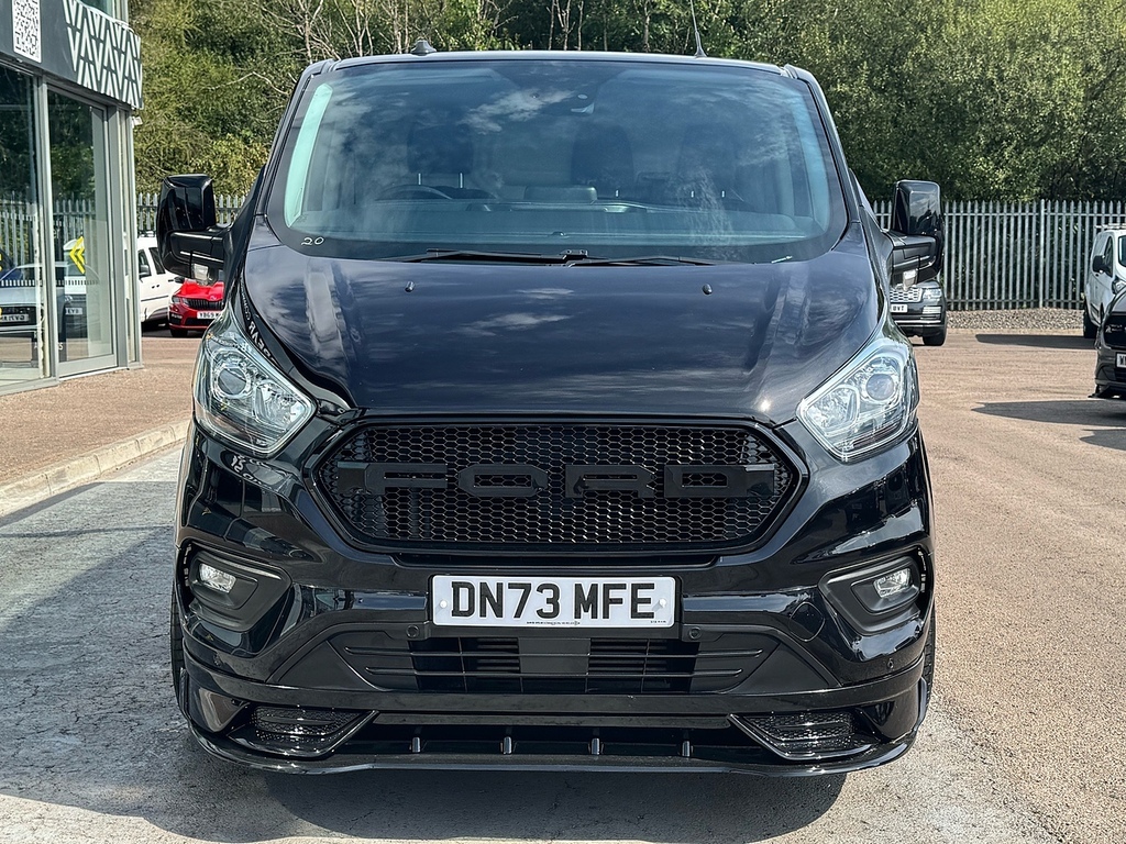 Ford Transit Custom 300 Ecoblue Limited 130Ps L2 Lwb Dscv Exclusive Wi Black #6