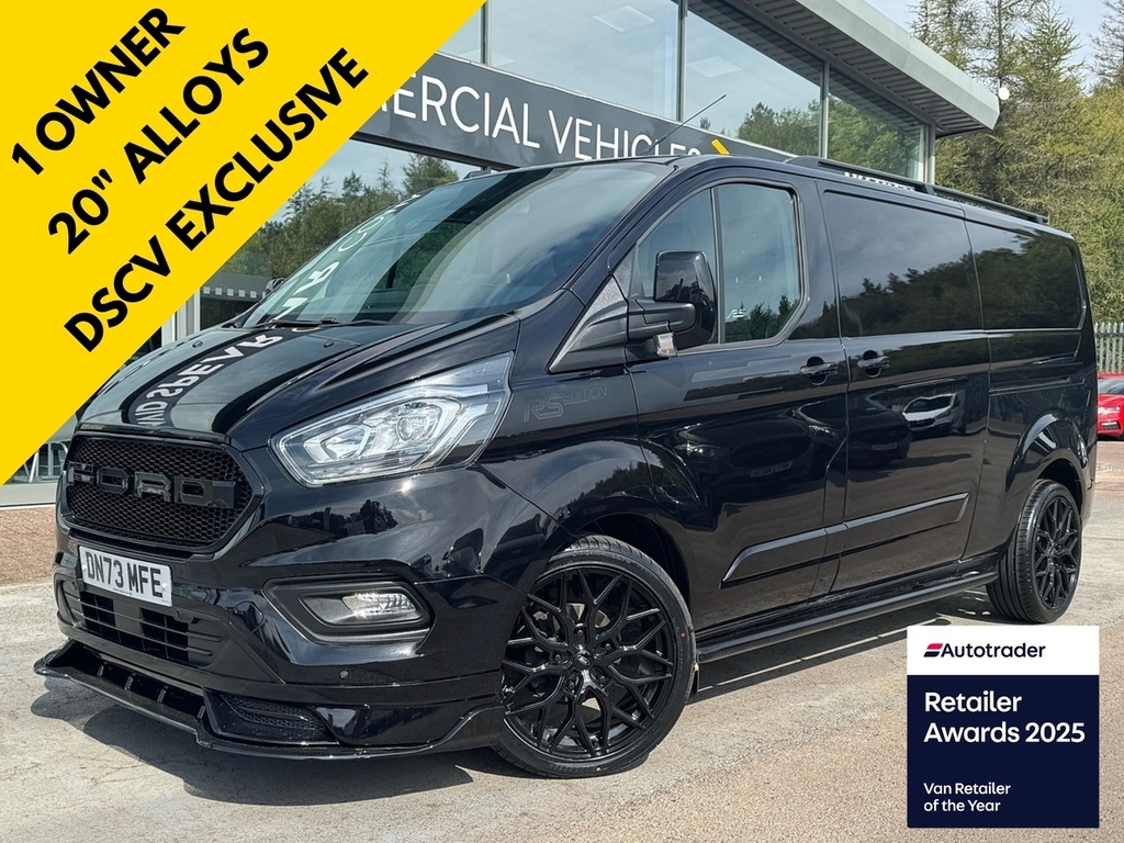 Ford Transit Custom 300 Ecoblue Limited 130Ps L2 Lwb Dscv Exclusive Wi Black