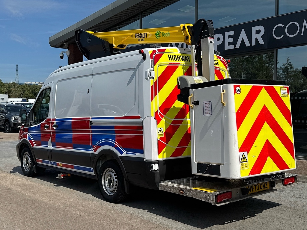 Ford Transit Custom 350 Ecoblue Leader 155Ps Cherry Picker L2 H2 Fwd W White #4