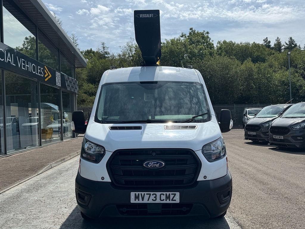 Ford Transit Custom 350 Ecoblue Leader 155Ps Cherry Picker L2 H2 Fwd W White #6