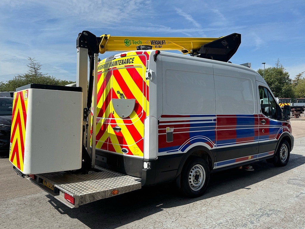 Ford Transit Custom 350 Ecoblue Leader 155Ps Cherry Picker L2 H2 Fwd W White #2