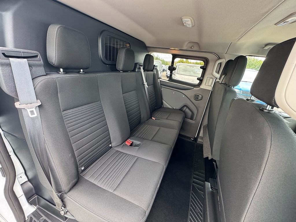 Ford Transit Custom 350 Tdci 130 L3h3 Leader Ecoblue Lwb High Roof Rwd White #23