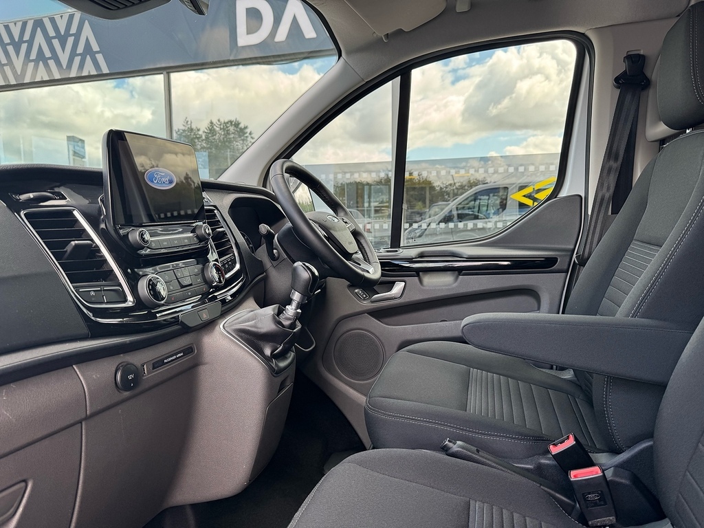 Ford Transit Custom 350 Tdci 130 L3h3 Leader Ecoblue Lwb High Roof Rwd White #26
