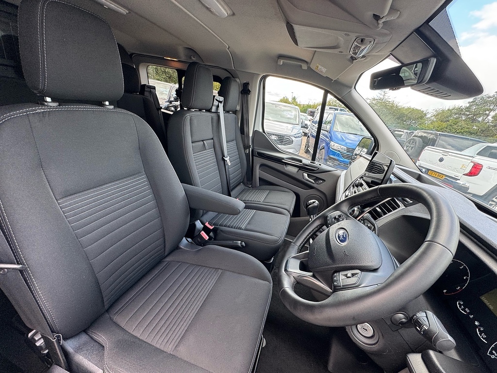 Ford Transit Custom 350 Tdci 130 L3h3 Leader Ecoblue Lwb High Roof Rwd White #24