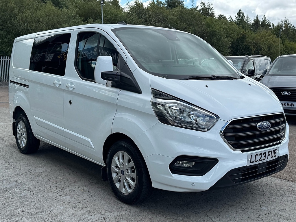 Ford Transit Custom 350 Tdci 130 L3h3 Leader Ecoblue Lwb High Roof Rwd White #3