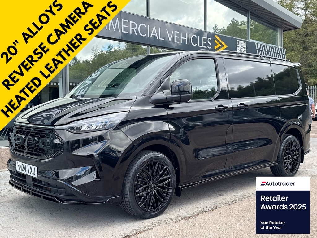 Ford Transit Custom 280 Ecoblue Limited L1 136Ps Swb Dscv Exclusive Wi Black