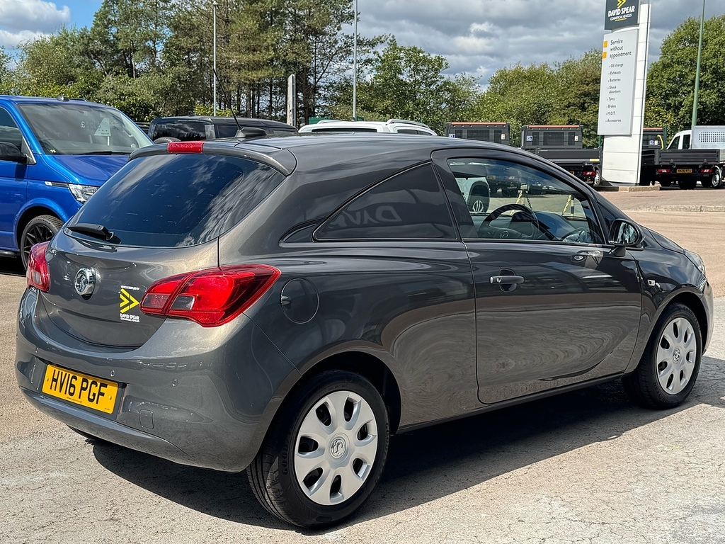 Vauxhall Corsa Cdti Ecoflex Van 94Ps With Only 1 Owner, Full Serv Grey #2