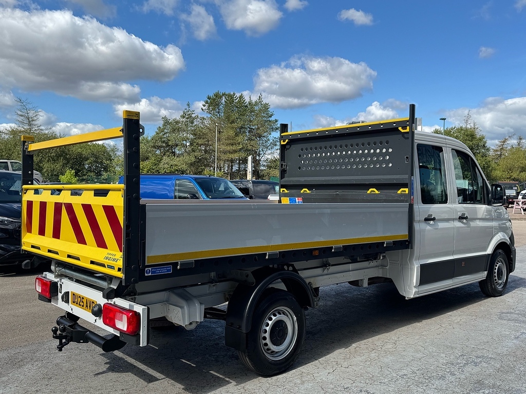 Volkswagen Crafter Tdi 140Ps Cr35 Commerce 7 Seat Double Crew Cab Tip White #2
