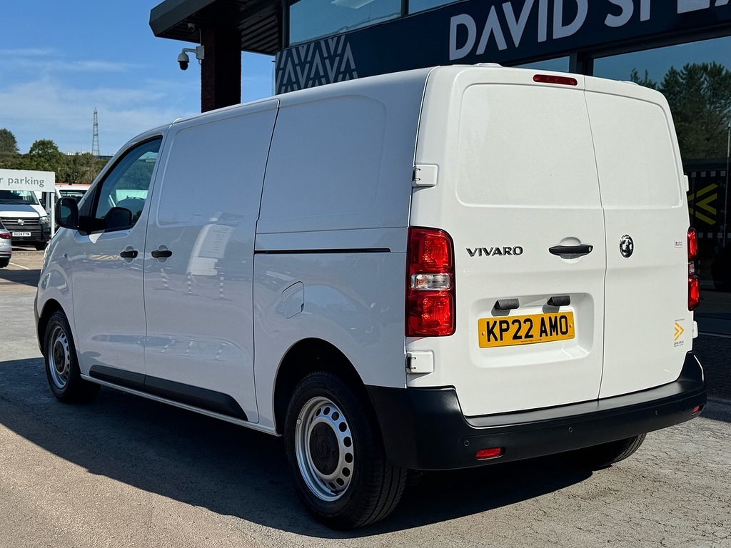 Vauxhall Vivaro Turbo D 2900 Dynamic 100Ps With No Vat, Air Con, R White #4