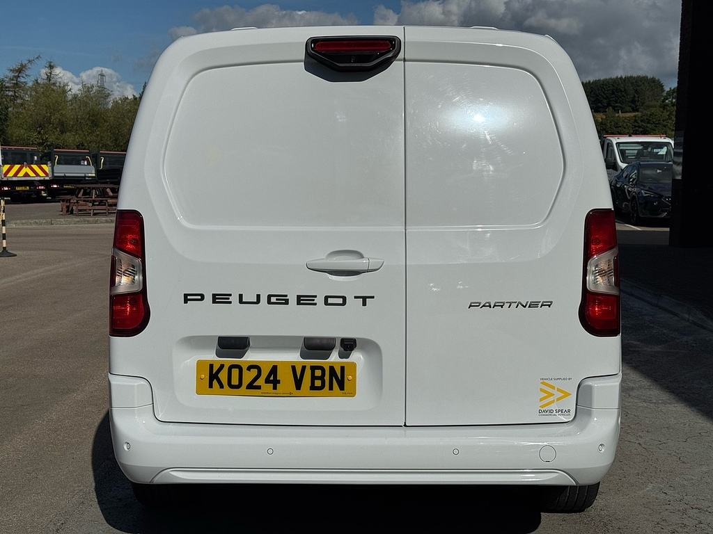 Peugeot Partner 1.5 Bluehdi 1000 Professional Premium Standard P White #8