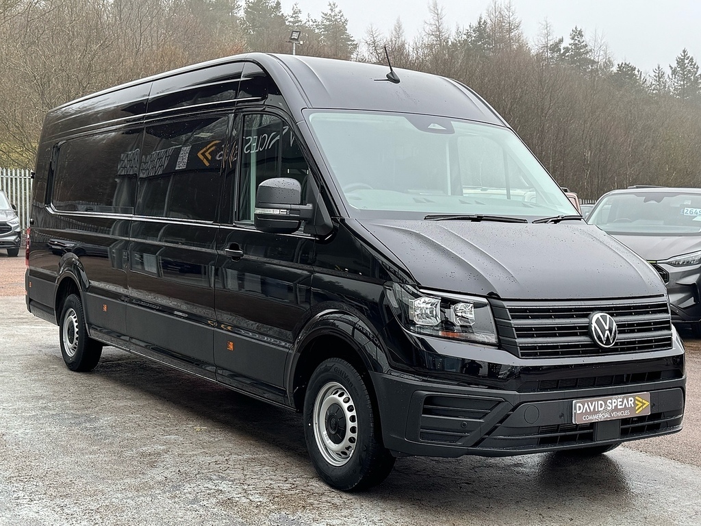 Volkswagen Crafter Tdi 140Ps Cr35 Commerce Plus Maxi Xlwb 4.8M With A Black #3