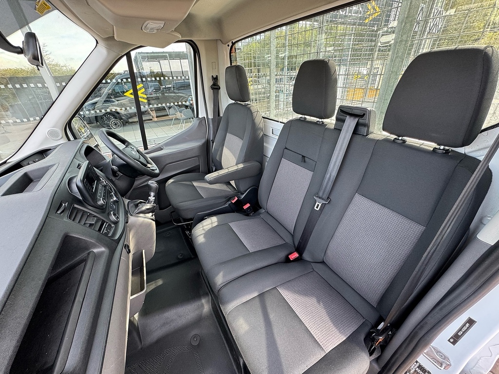 Ford Transit Custom Tdci130ps 350 Single Cab Caged Tipper 1-Stop 130Ps White #6