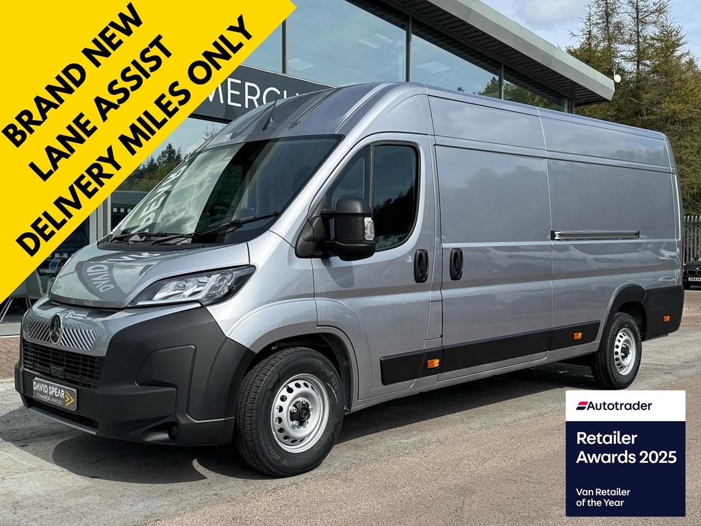 Citroen Relay 3.5T Enterprise 140Ps L4 H2 Panel Van 7 Screen An Grey